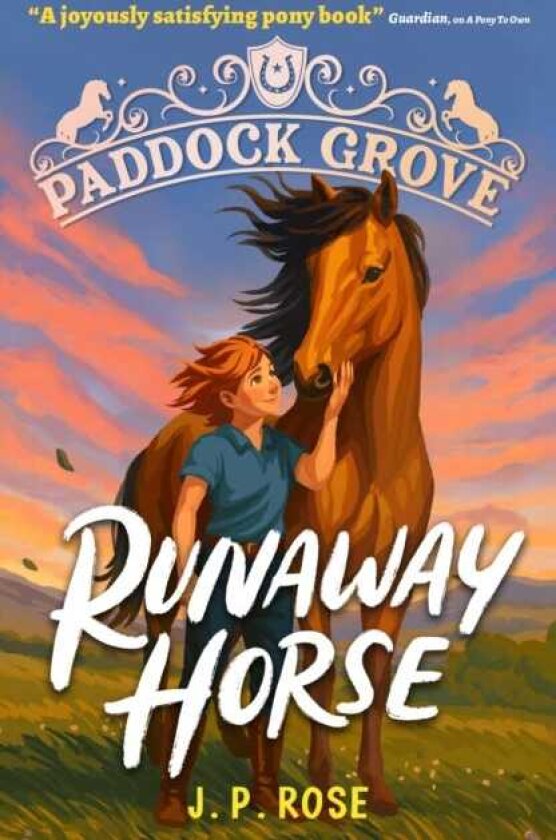 Paddock Grove: Runaway Horse Pony adventure series about friends and their horses at an equestrian boarding school for animal lovers age 8, 9, 10, 11, 12, 13