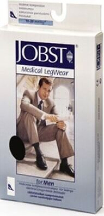 Jobst For Men K1 Lår Sort Xl