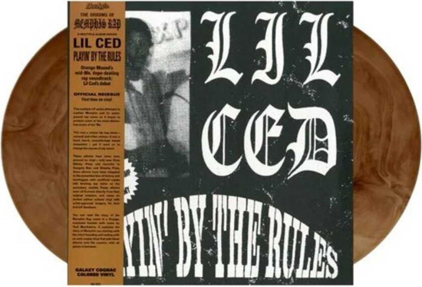 Lil Ced Playin' By The Rules LP/Vinyl