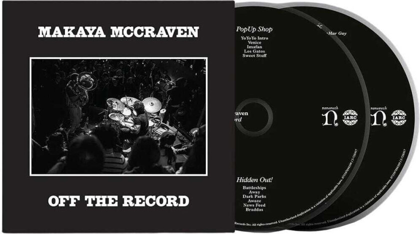 Makaya McCraven Off The Record CD