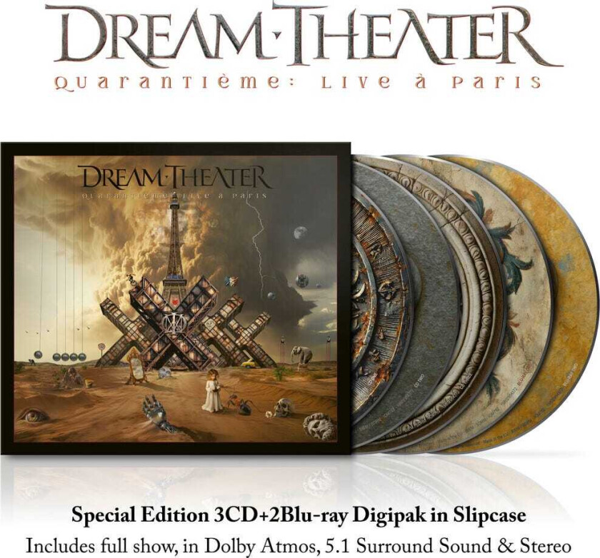 Dream Theater Quarantieme: Live A Paris CD