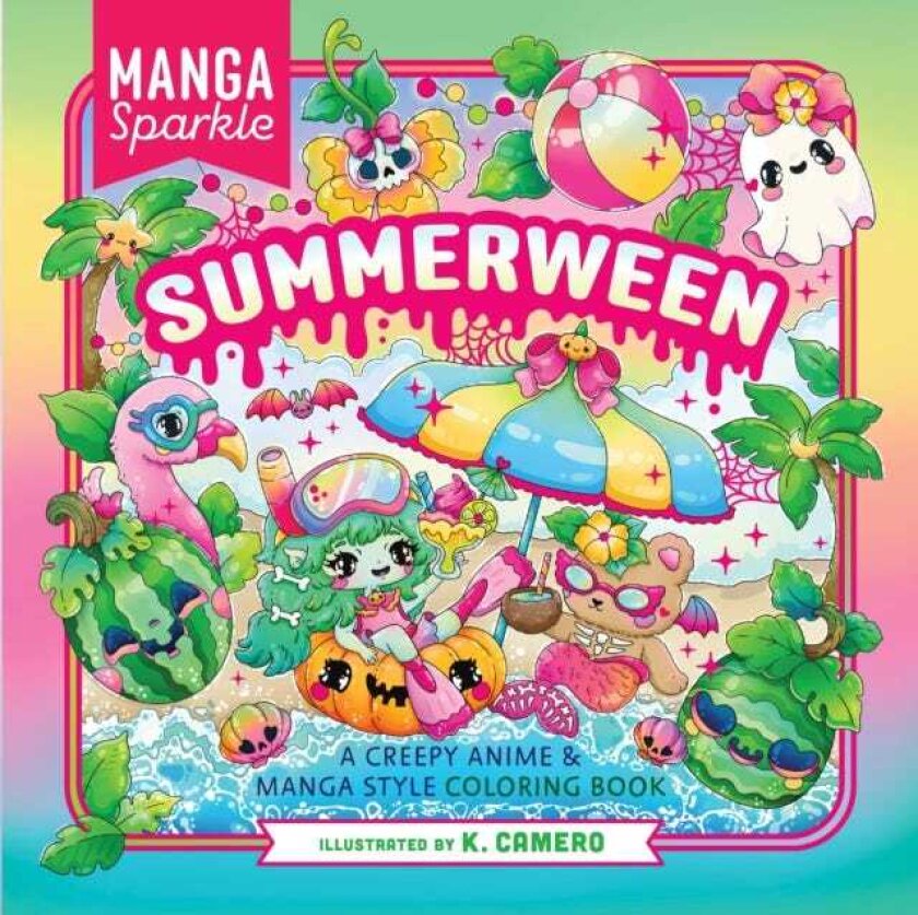 Manga Sparkle: Summerween A Creepy Anime & Manga Style Coloring Book