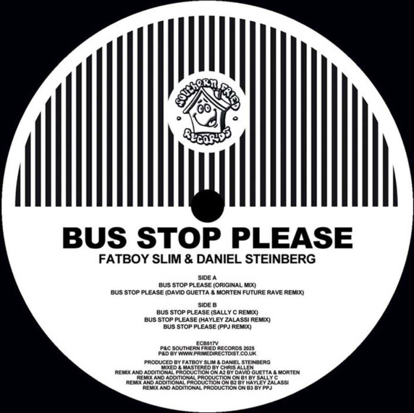 Fatboy Slim Bus Stop Please (remixes) LP/Vinyl