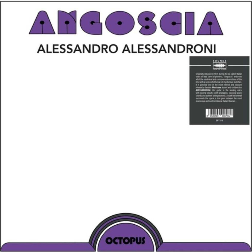 Alessandro Alessandroni Angoscia LP/Vinyl