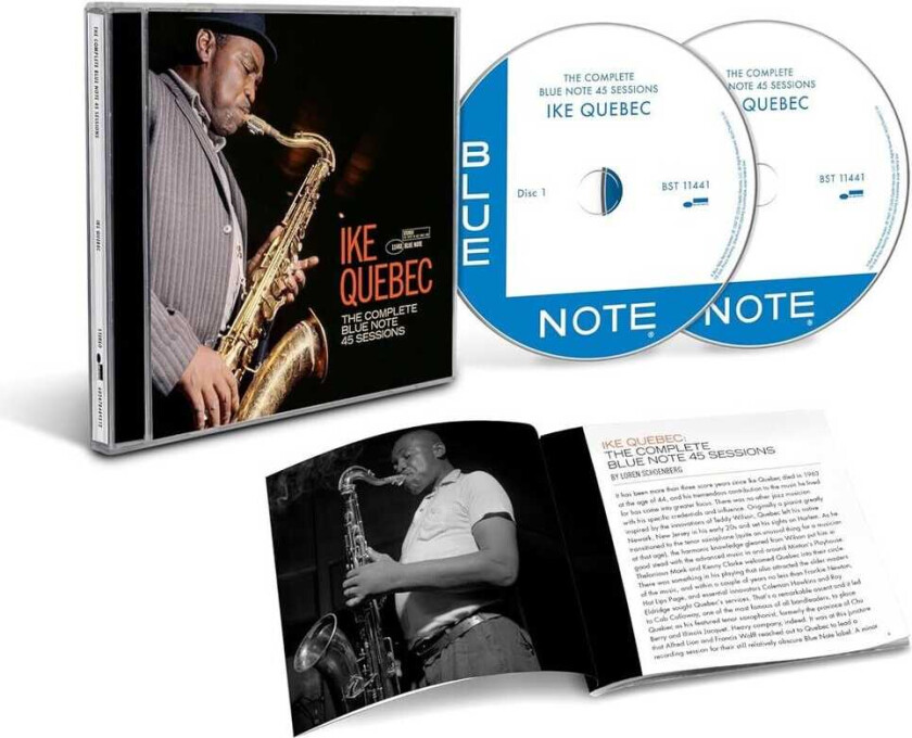Ike Quebec Complete 45 Sessions (blue Note Tone Poet Edition) CD