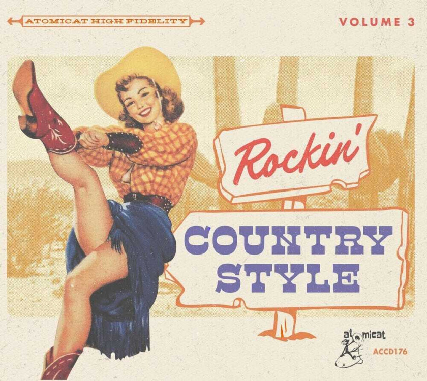 Diverse Artister Rockin Country Style 3 CD