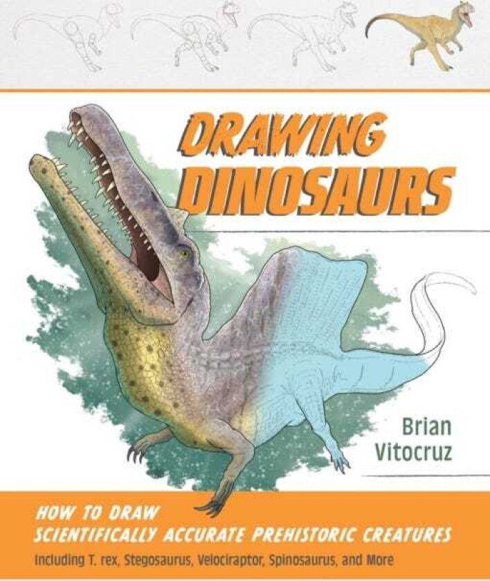 Drawing Dinosaurs How to Draw Scientifically Accurate Prehistoric Creatures, Including T. rex, Stegosaurus, Velociraptor, Spinosaurus, and More (How to Draw Books)