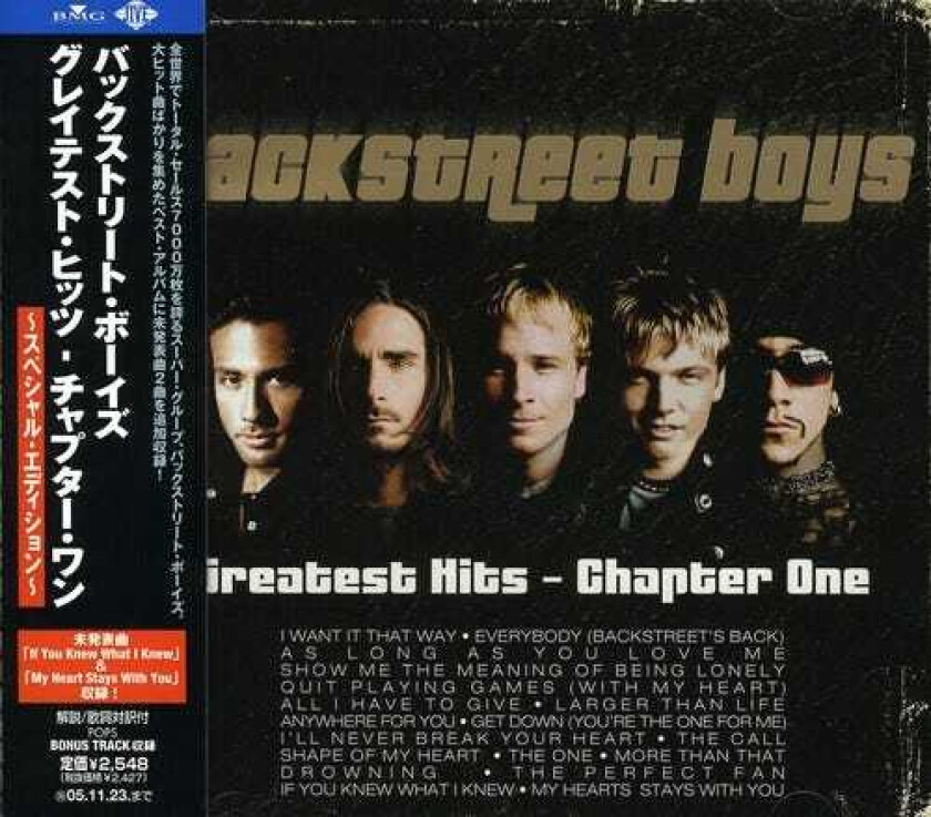 Backstreet Boys Greatest Hits: Chapter 1 CD