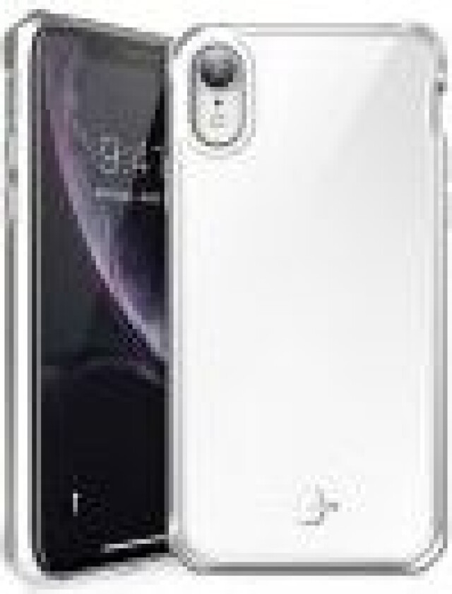 ITSKINS HYBRID GLASS cover til iPhone XR®. Sølv