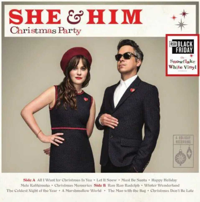 She & Him Christmas Party LP/Vinyl