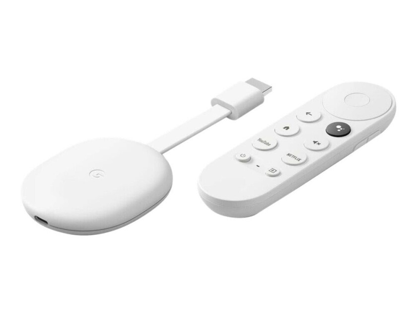 Google Chromecast with Google TV - AV-spiller - 1080p - 60 fps - HDR - snø