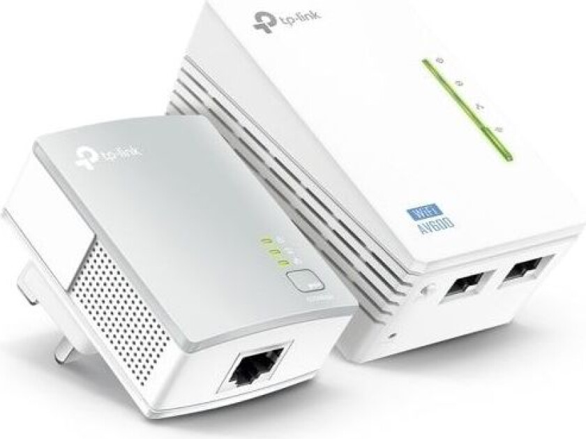 TL-WPA4220 KIT 600 Mbit/s Ethernet/bredbåndsforbindelse Wi-Fi Hvit 2 stykker