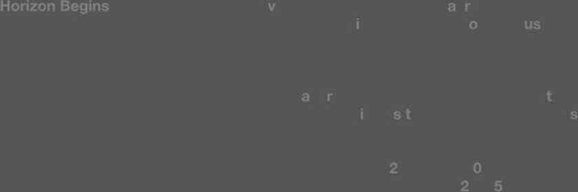 Diverse Artister Horizon Begins 1 LP/Vinyl