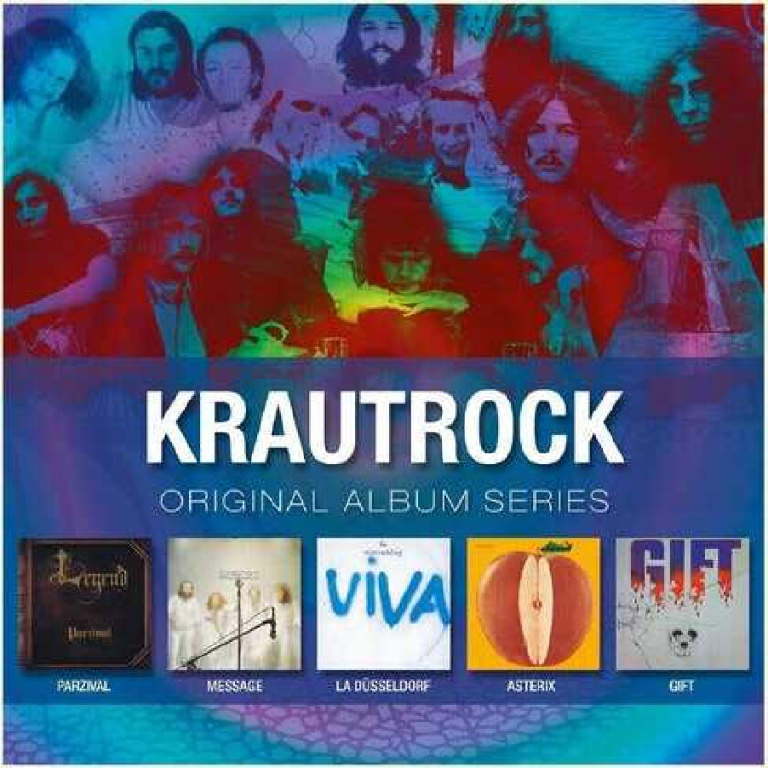 Diverse Artister Krautrock: Original Album Series CD