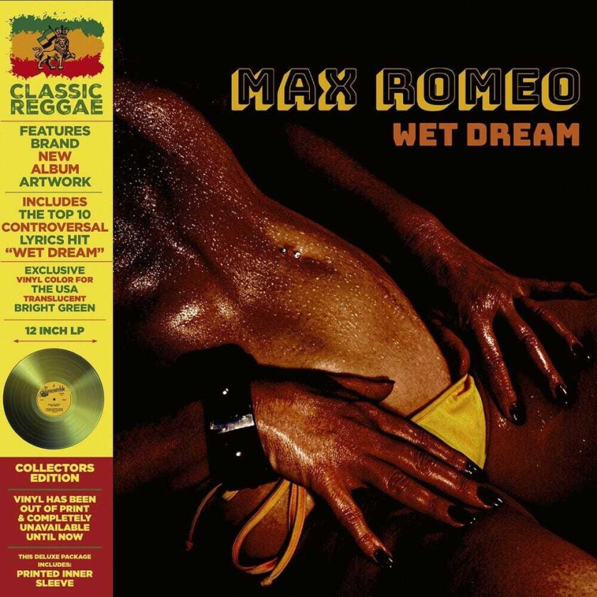 Max Romeo Wet Dream Green LP/Vinyl