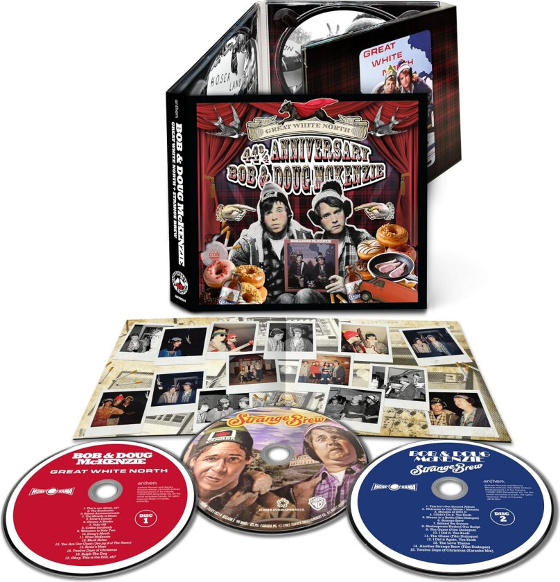 Bob & Doug McKenzie Great White North & Strange Brew 44 3/4 Anniversary CD