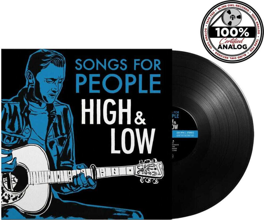 Mike Pope Songs For People High & Low LP/Vinyl