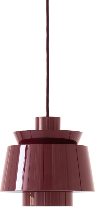Utzon Ju1 Pendel - Pendellamper Metall Dark Burgundy - 133142A574