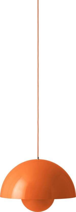 Flowerpot Vp2 Pendel - Pendellamper Stål Zesty Orange - 133083A570