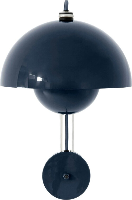 Flowerpot Vp8 Vegglampe Steel Blue - Vegglamper Jern Stålblå - 133090A568