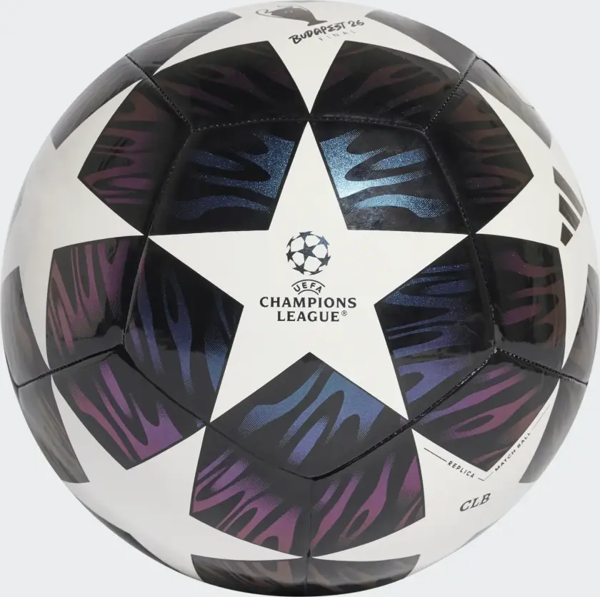 UEFA Champions League Football Size 5 - Black