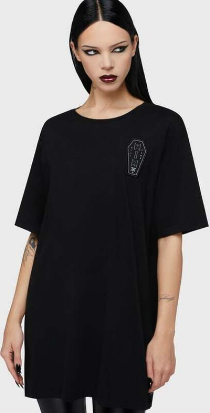 Goth T-skjorte - Cause of Death T-Shirt - XS til 4XL - Herrer - svart