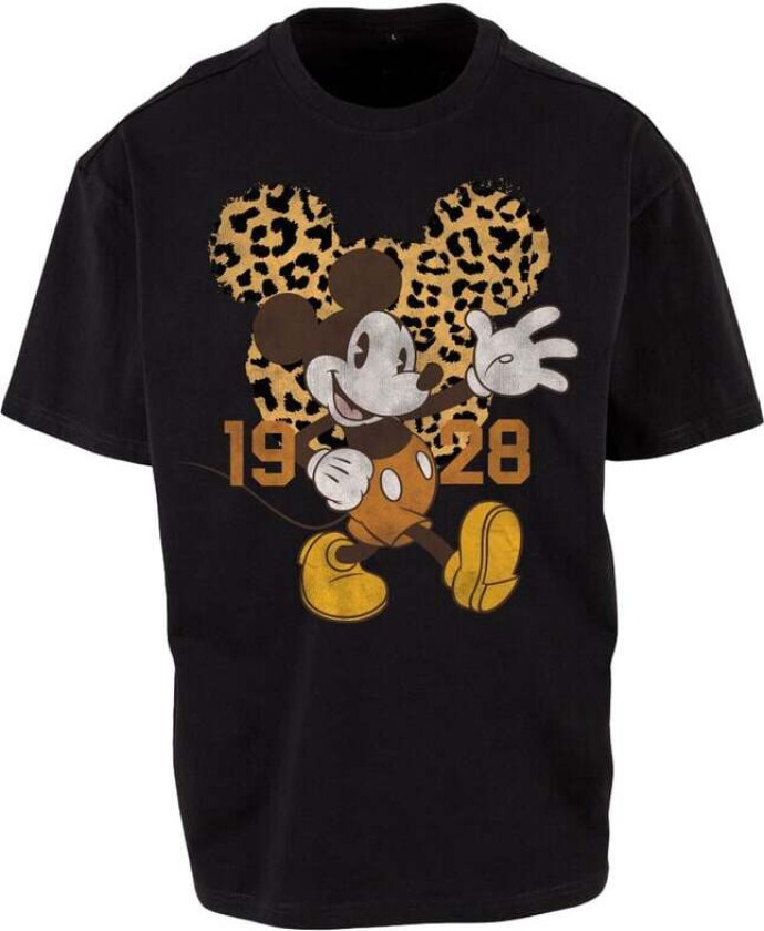 Disney T-skjorte - Leopard Head - S til XXL - Unisex - svart