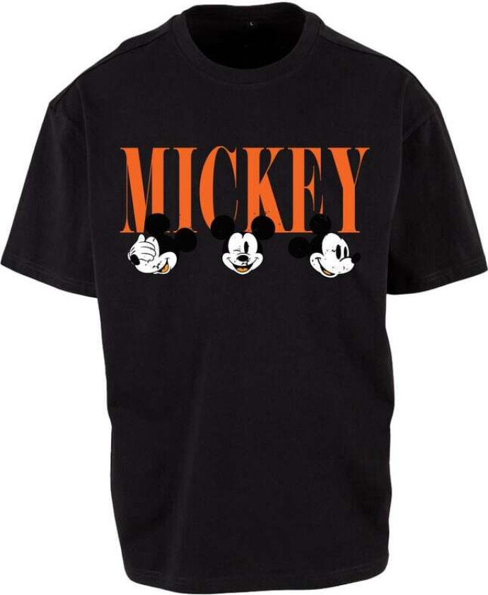 Disney T-skjorte - Faces - S til XXL - Unisex - svart