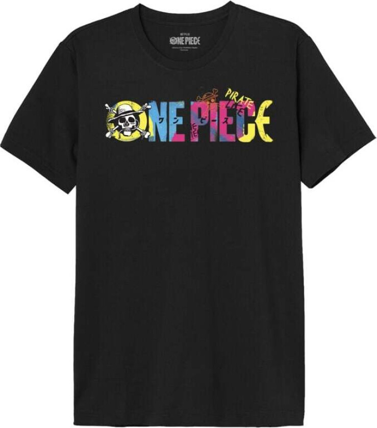 Anime T-skjorte - Pirate Life - Colour - S til XXL - Herrer - svart