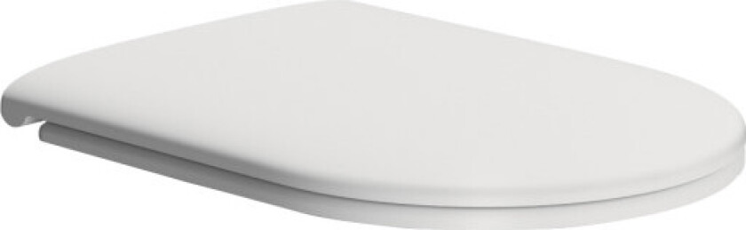 toalettsete, soft close, avtagbar, matt hvit