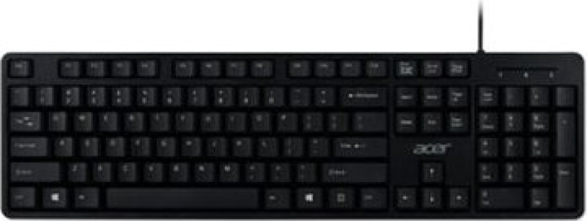 AKW900 - keyboard - Nordic - black - Tastatur - Nordisk - Svart
