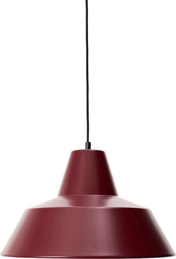 Workshop Pendant W4 Wine Red