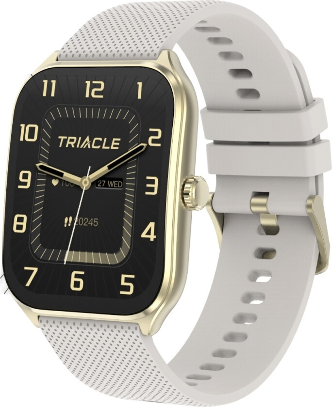 Arena 3 46mm smartklokke, gull/white