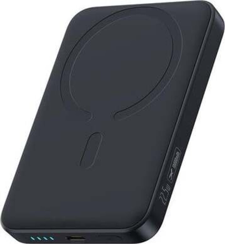 EnerFill FM11 10000 mAh Wireless charging Black Nødlader - Svart - 10000 mAh
