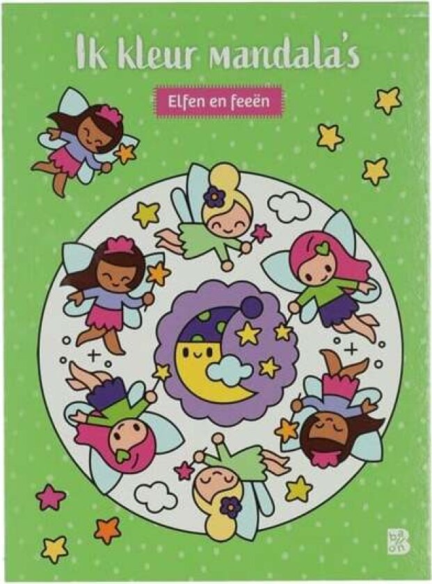 Mandalas Coloring Elves and Fairies Coloring Book