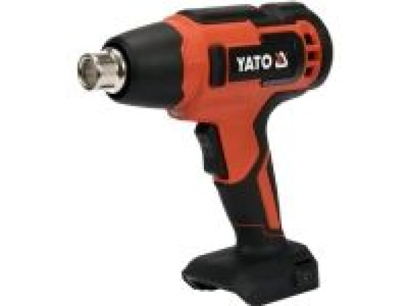 Yato YT-82285, Varmluftspistol, Pistolhåndtak, III, Sort, Rød, 100 l/min, 550 °C