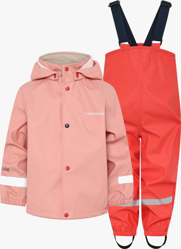 Slaskeman Regnsett, Powder Peach, 100 - Regnsett - 100% Polyester