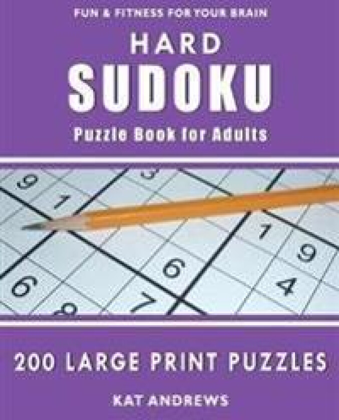 Hard Sudoku Puzzle Book for Adults