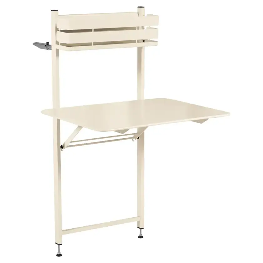 Bistro balkongbord 57 x 77 cm Latte beige