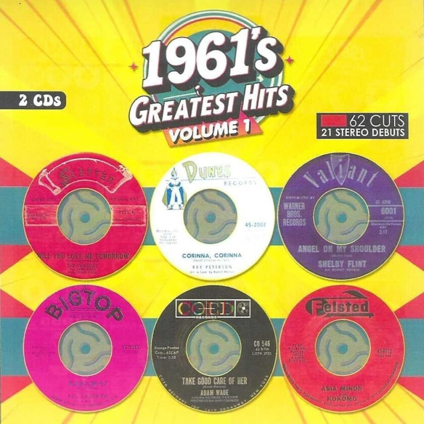 Diverse Artister 1961's Greatest Hits Vol 1 CD