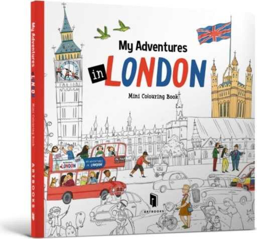 MY ADVENTURES IN LONDON: MINI COLOURING BOOK