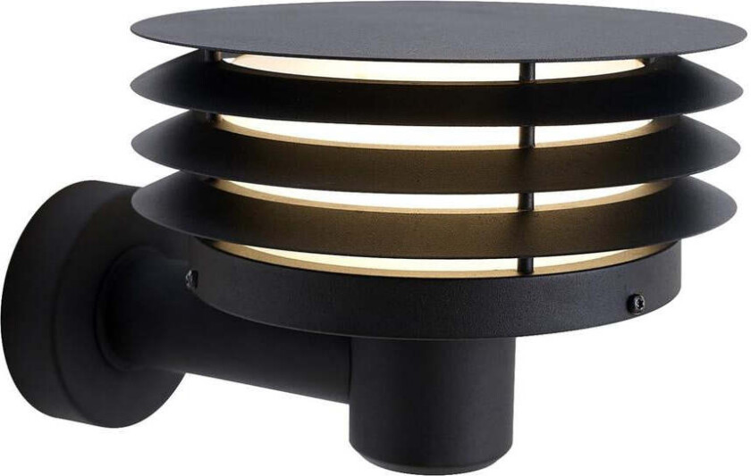 Cirella vegglampe utendørs Seaside IP54 - Svart