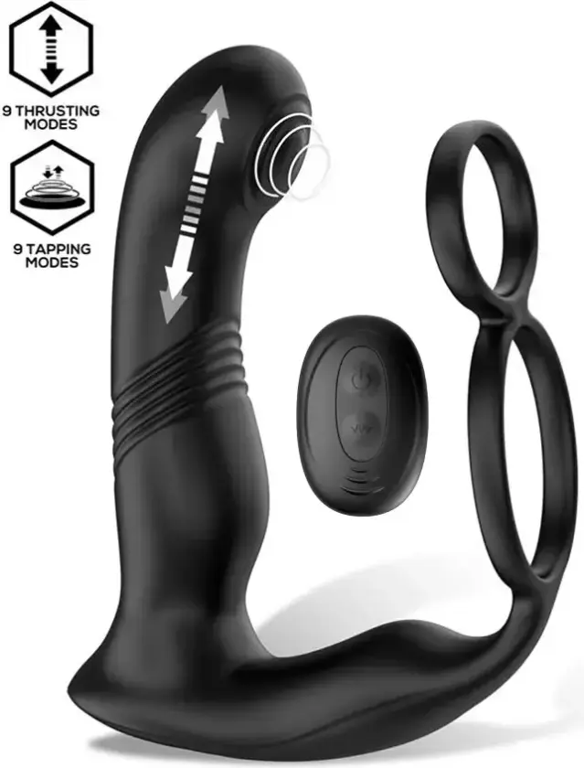 Astex Prostate Massager With Thrusting & Tapping