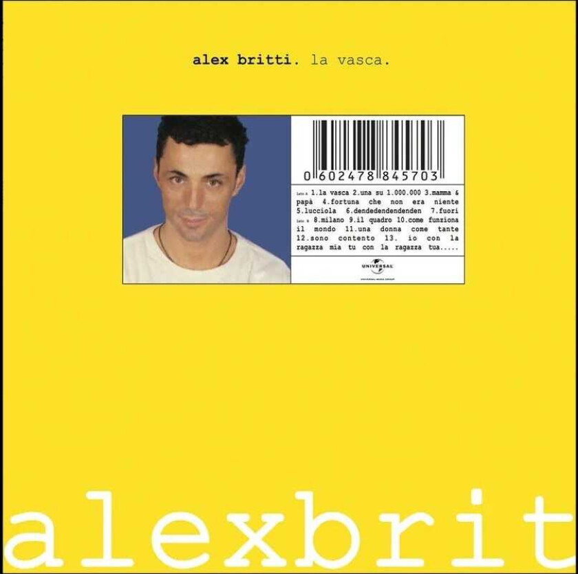 Alex Britti La Vasca LP/Vinyl