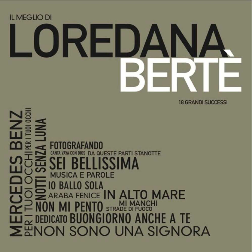 Loredana Berte Il Meglio Di Loredana Berte CD