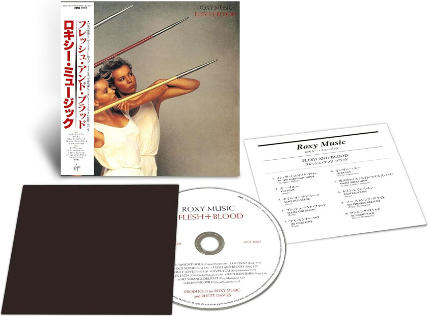 Roxy Music Flesh & Blood CD
