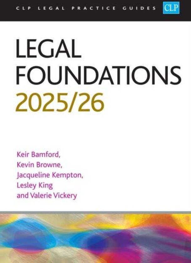 Legal Foundations 2025/26 Legal Practice Course Guides (LPC)
