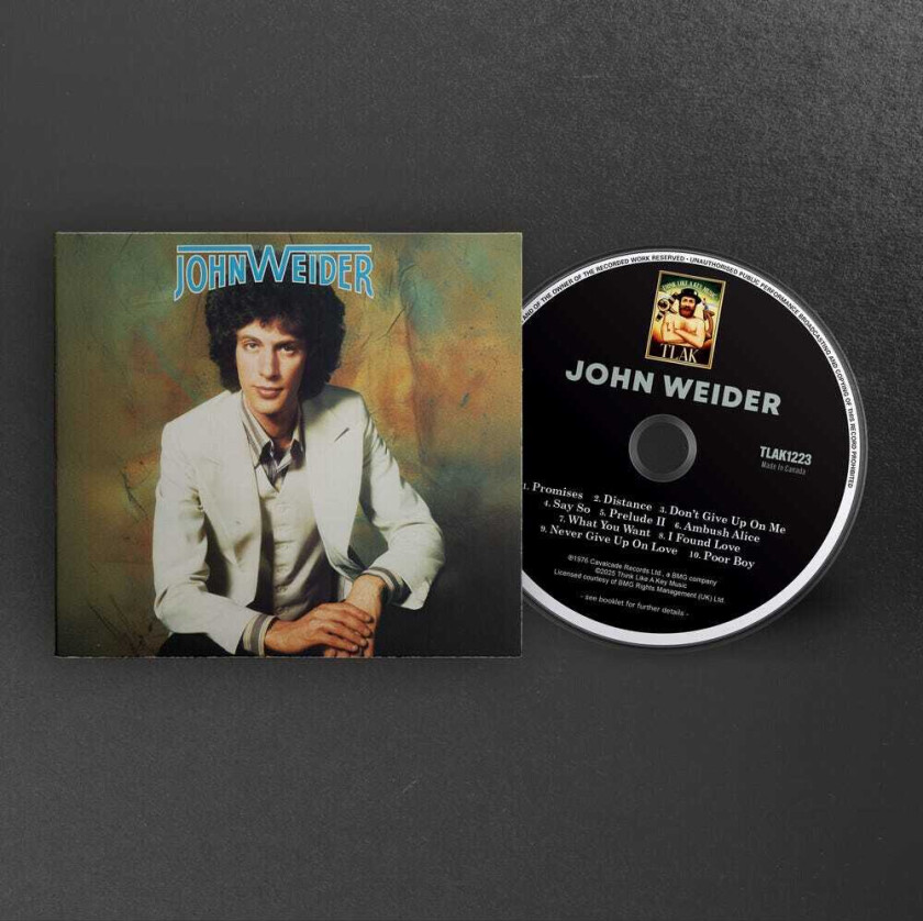John Weider John Weider (2025 Remaster) CD