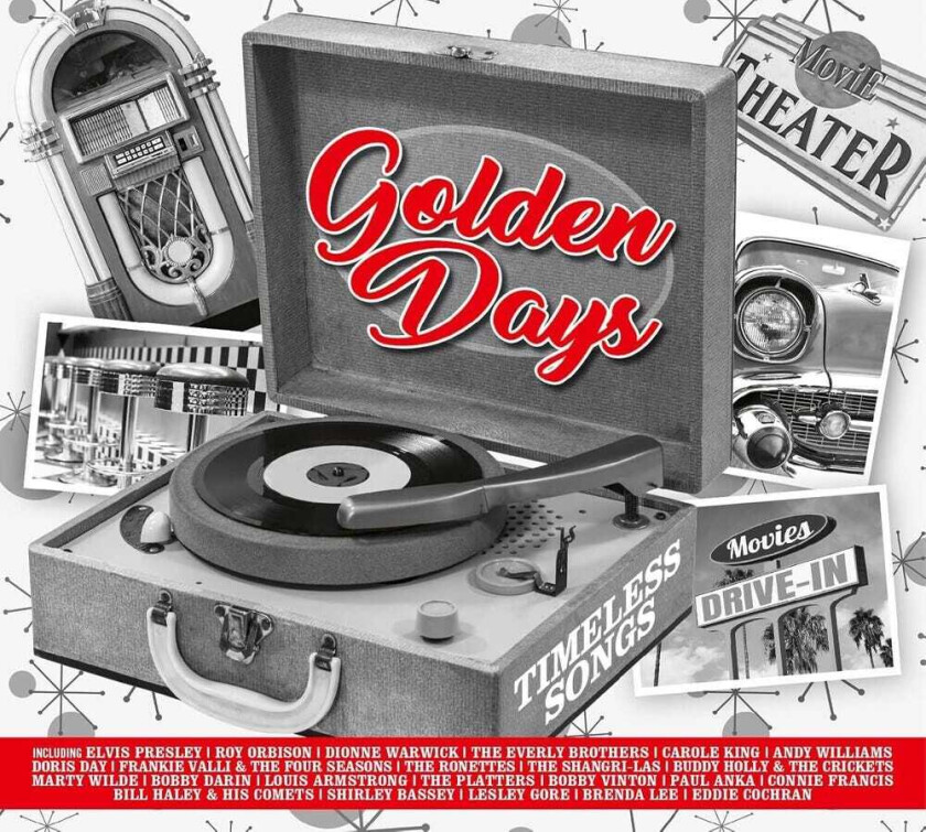 Diverse Artister Golden Days: Timeless Songs CD