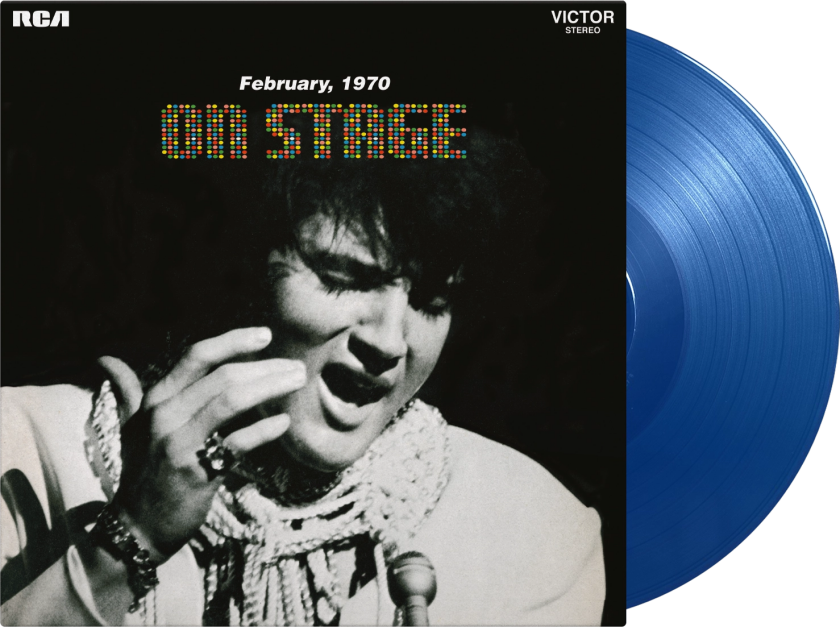 Elvis Presley On Stage LP/Vinyl